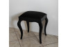 TABORET CZARNY W WYSOKIM POŁYSKU
