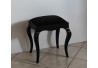 TABORET CZARNY W WYSOKIM POŁYSKU