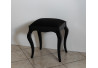 TABORET CZARNY W WYSOKIM POŁYSKU