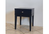 STOLIK Z SZUFLADKĄ W GRANACIE 40X40/50 NA NOGACH PROSTYCH